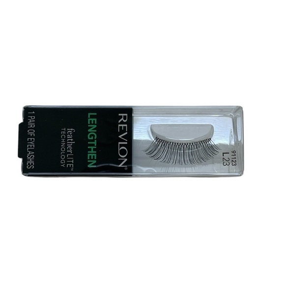 Revlon LENGTHEN Featherlite Technology False Eyelashes No Glue - Picture 2 of 3